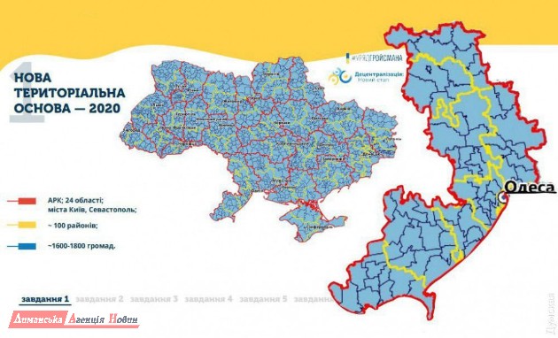 Кабмин утвердил перспективный план формирования территорий ОТГ (фото)