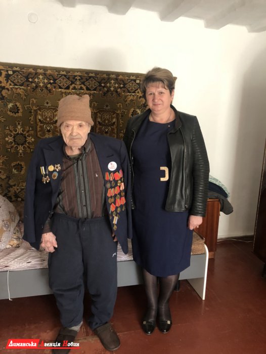 Ветерани Сичавки приймали поздоровлення з нагоди свята