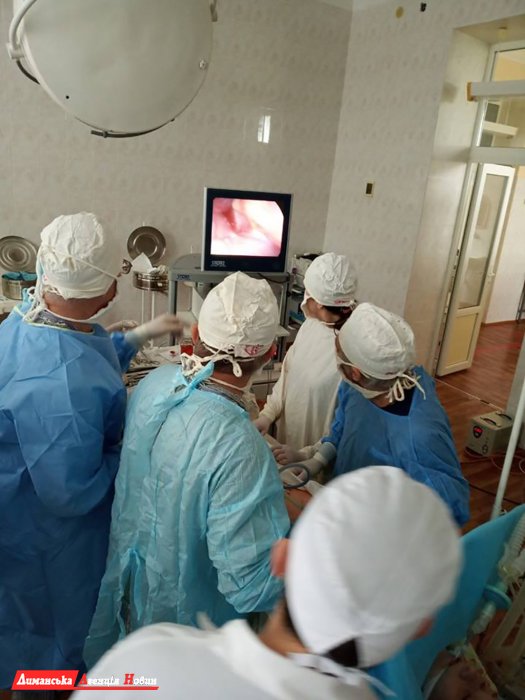 Медики Лиманщини впроваджують нові методи у хірургії