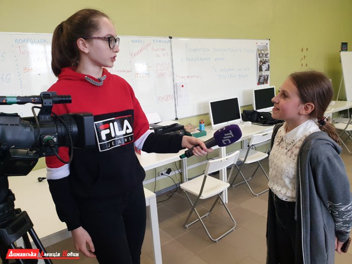 В Першотравневом состоялась встреча школьников с журналистами