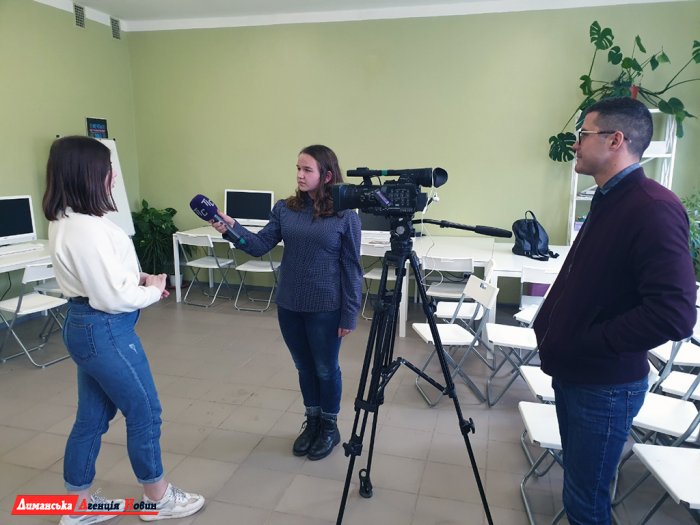 В Першотравневом состоялась встреча школьников с журналистами