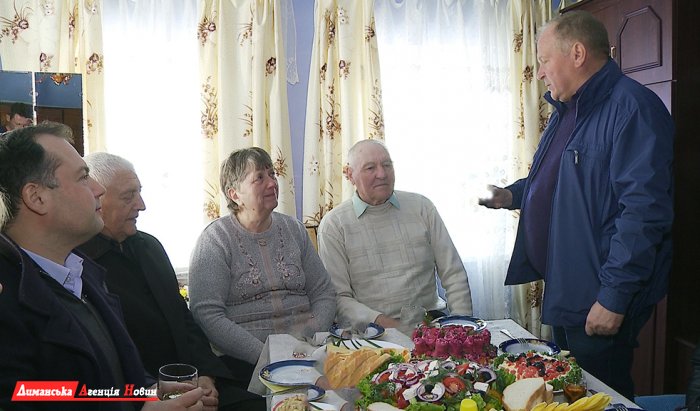 В Визирке семья отпраздновала золотую свадьбу