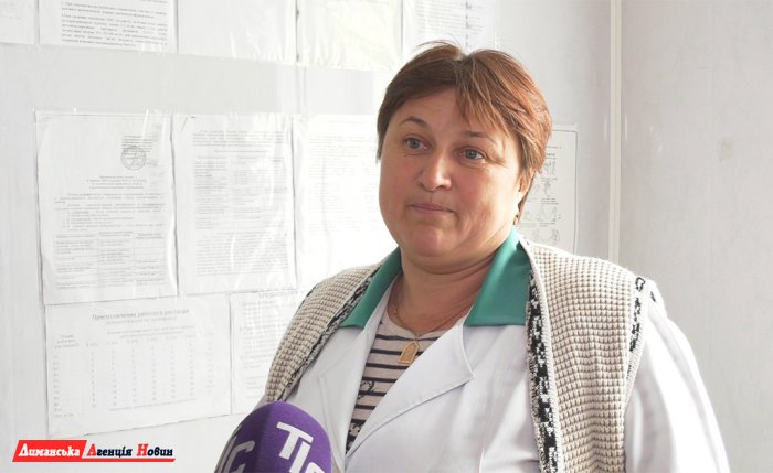 Медсестра Алла Кандаурова
