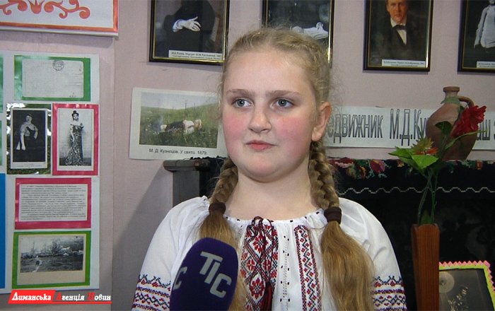 Анна Мураховская, ученица Першотравневого УВК