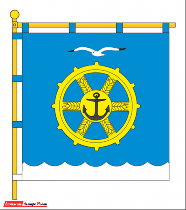Прапор села Визирка
