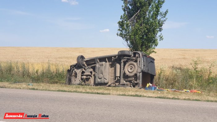 Біля Першотравневого сталася ДТП. Є постраждалі.