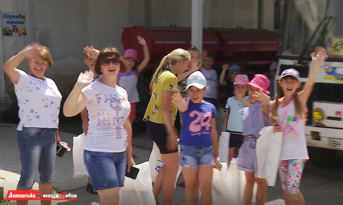 Школярі з села Кордон відвідали з екскурсією екоферму "Ластівка".