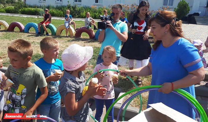 У селі Вовківське пройшло дитяче свято.