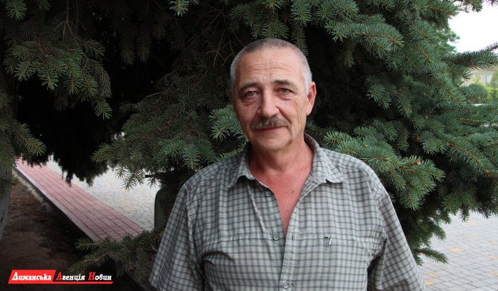 Валерий Палеха, житель села Конное.