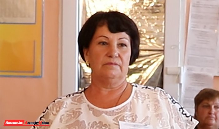Галина Мицик, голова виборчої комісії.