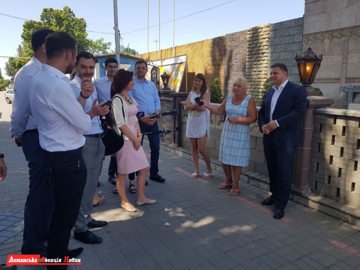 Одесчину посетили кандидаты в депутаты от партии "Слуга народа".