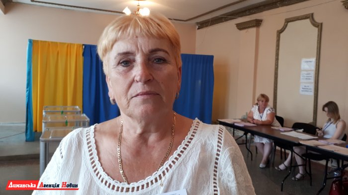 Наталя Заперченко, заступник голови виборчої комісії.