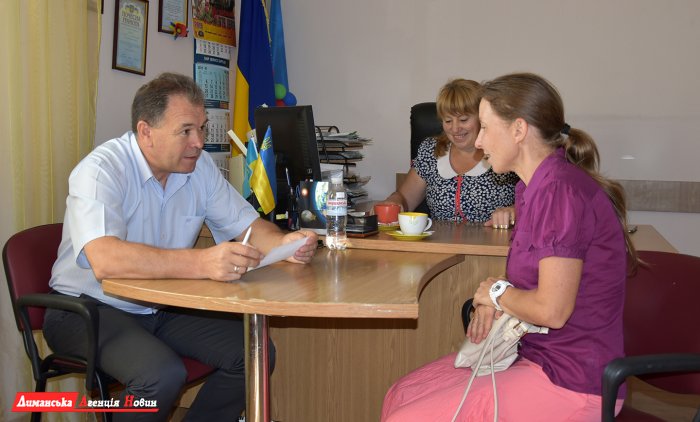 Председатель Лиманской райгосадминистрации провел прием в Новой Дофиновке (фото)