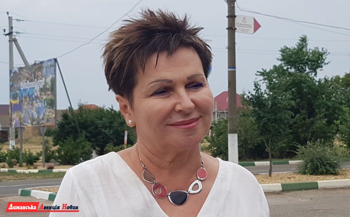 Людмила Прокопечко, председатель Доброславского поссовета. 