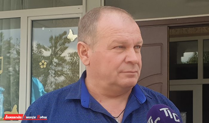 Александр Токменинов, первый заместитель Визирского сельского головы Визирского сельского совета.