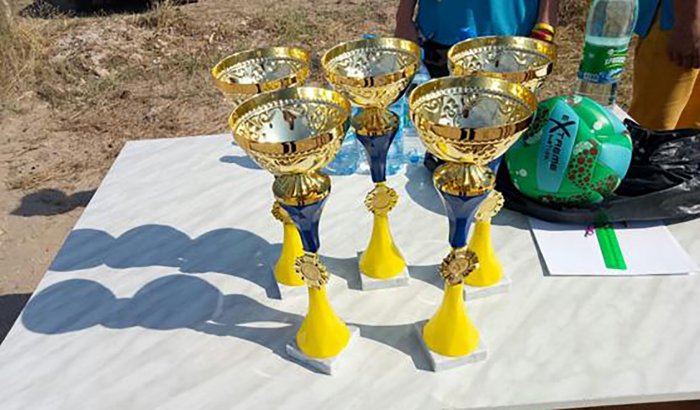 Літо з поліцейськими. В Рибаківці пройшов чемпіонат з пляжного волейболу.