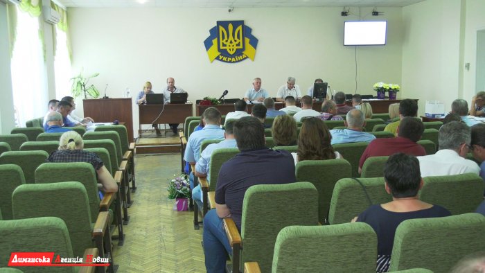 В Доброславе состоялась сессия Лиманского районного совета.