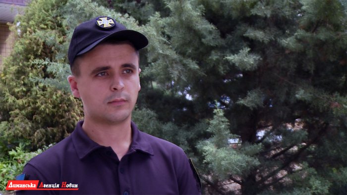 Максим Серкал, главный специалист Лиманского РС ГУ ГСЧС Украины в Одесской области.