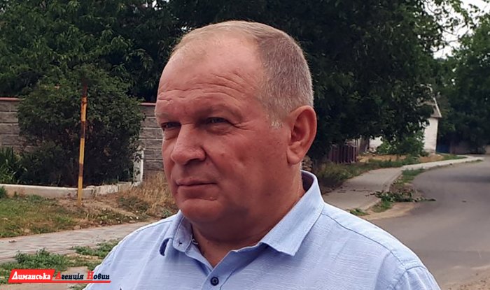 Олександр Токменінов, перший заступник голови Визирської сільради. 