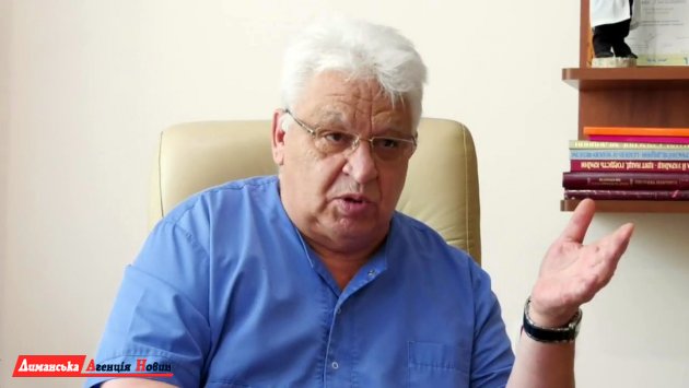 Роман Лиманский, главный врач Южненской городской больницы. 
