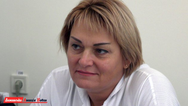 Нина Деркач, заведующая Сычавской амбулаторией, семейный врач. 