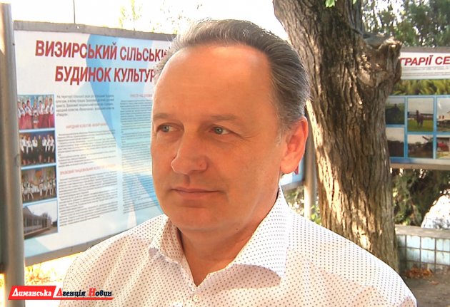 Олег Сологуб, депутат Визирської сільської ради, голова постійної комісії з питань планування бюджету та фінансів.