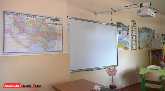 В Любопольской школе идет ремонт.