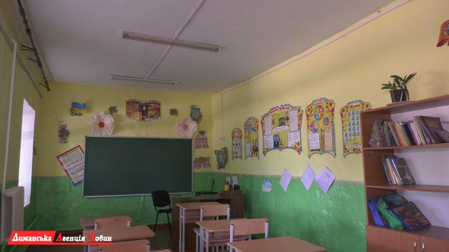 В Любопольской школе идет ремонт.