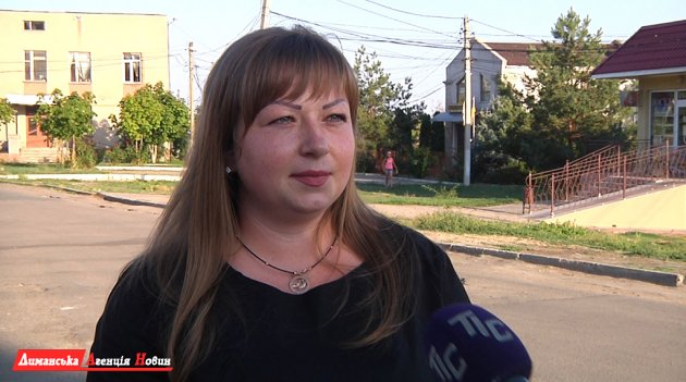 Тетяна Ларіна, активна мешканка села Олександрівка.