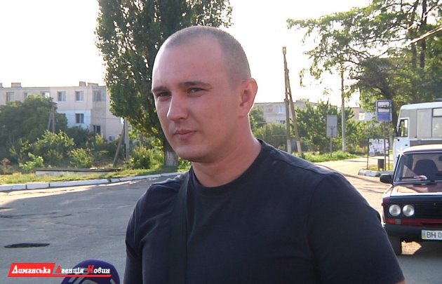 Олексій Сандаленко, мешканець с. Олександрівка.