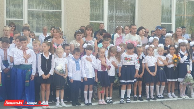 В Сычавке в школу приняли 14 первоклашек.