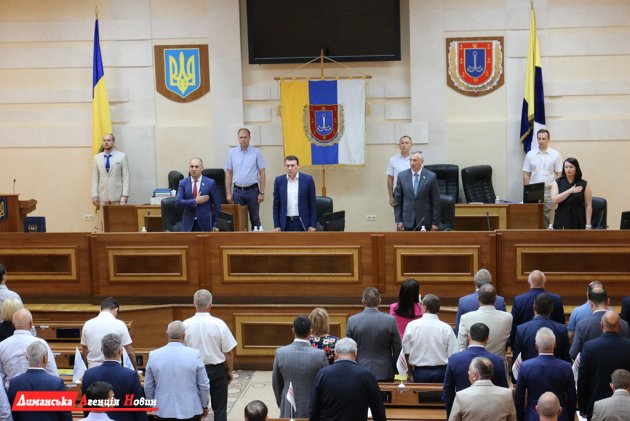 В Одесском облсовете 4 сентября прошла внеочередная сессия (фото)