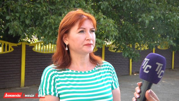 Наталія Кириченко, депутатка, член постійної комісії з питань освіти Визирської сільської ради.