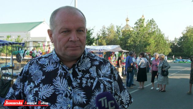 первый заместитель Визирского сельского головы Александр Токменинов.