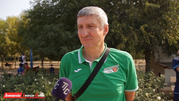 Сергей Пинчук, тренер ДЮСШ "Химик".