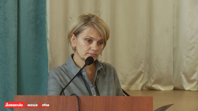 Наталія Сивак, керівник відділу фінансів, економічного розвитку та інвестицій Визирської сільради.