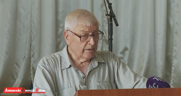 Віктор Бідний, керівник Визирської ветеранської організації.