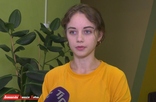 Катерина Лишенко, випускниця Першотравневого НВК "ЗОШ I-III ступенів-ліцею".