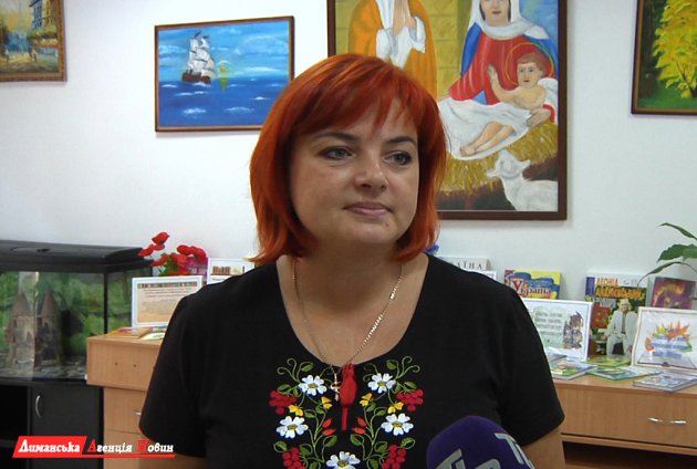 Яна Куліченко, директор Визирської школи.