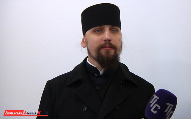 Протоієрей Сергій, клірик храму Одеської духовної семінарії.