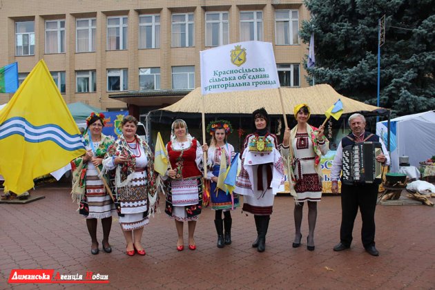 Команда Красносельской ОТГ приняла участие в Чемпионате борща (фото)