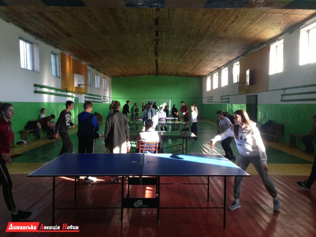 У Доброславській школі пройшли змагання з настільного тенісу.