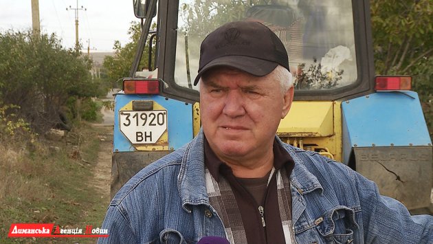 Анатолій Потайчук, машиніст екскаватора.
