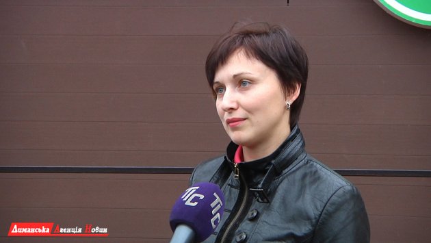 Ганна Данько, жителька Визирської громади.