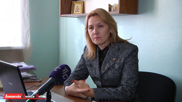 Валентина Харламбова, начальник відділу освіти, молоді та спорту Визирської сільради.