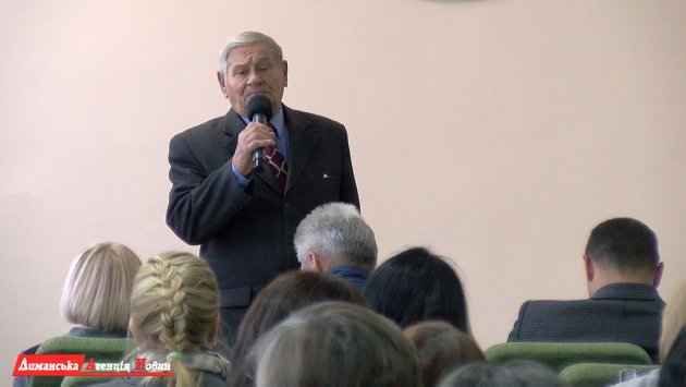 Микола Гавриленко, голова Лиманської районної організації ветеранів України.
