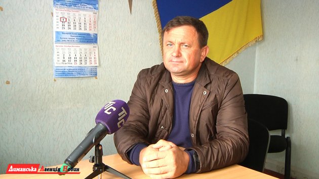 Микола Ткаченко, голова Калинівської сільради.
