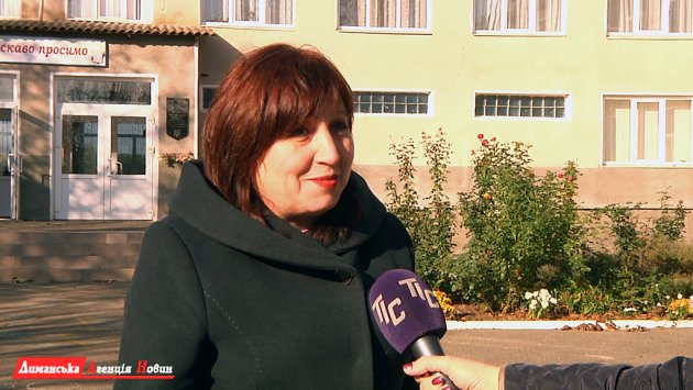 Вера Цыня, директор Курисовской ООШ.