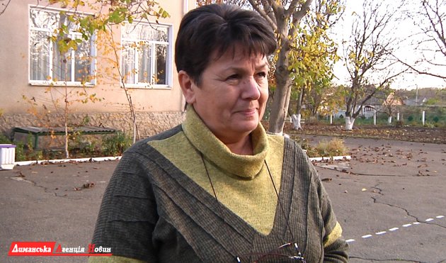 Людмила Разборская, учительница географии Курисовской ООШ.