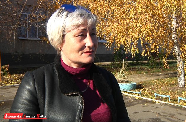 Ірина Філенко, жителька с. Олександрівка.